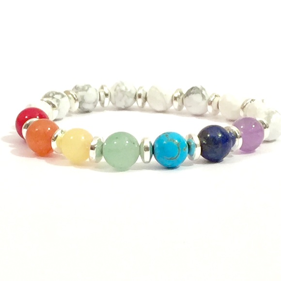 7 Chakra Energy Bracelet Set - Picture 7 of 7
